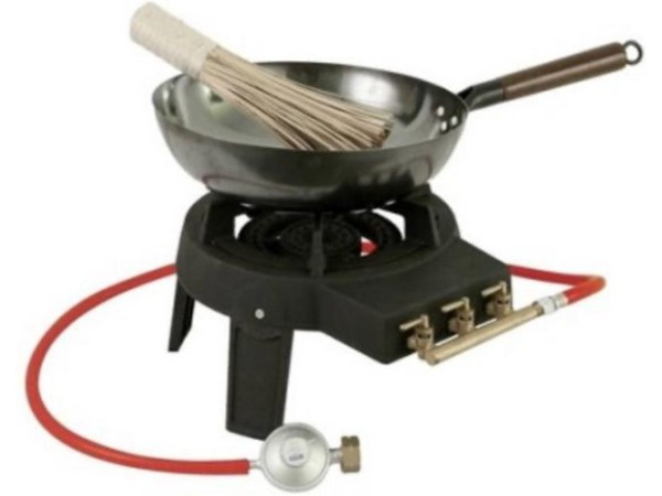 Grill Guru Easy Asia complete outside burner kit met wok – foto 2 – kavel bij XL Auctions