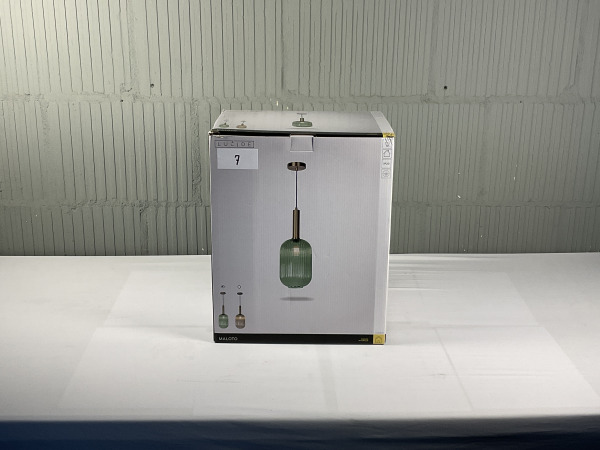 Lucide Maloto hanglamp groen – foto 3 – kavel bij XL Auctions