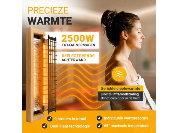 Infraroodcabine Aarhus 140 naturel – foto 3 – kavel bij XL Auctions