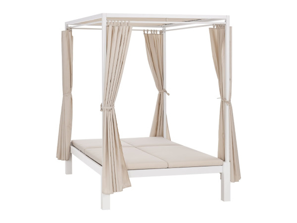 Dubbel Ligbed - Beige / Wit – foto 17 – kavel bij XL Auctions