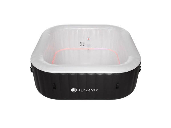 Opblaasbare Whirlpool - 4-6 personen - Zwart - Incl. LED – foto 2 – kavel bij XL Auctions