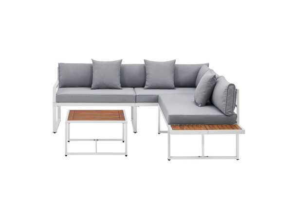 Juskys Loungeset / Tuinset St. Tropez - 4 personen - Staal / – foto 10 – kavel bij XL Auctions