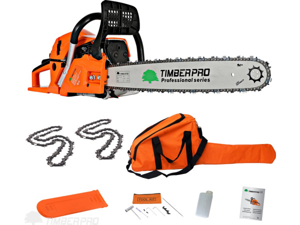 Timberpro benzine kettingzaag 3.6PK 62cc – kavel bij XL Auctions