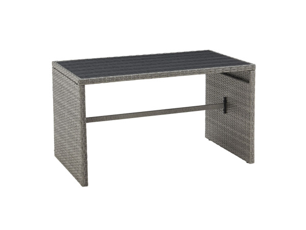 2 in 1 Polyrotan Loungeset Jamaika - Grijs – foto 11 – kavel bij XL Auctions