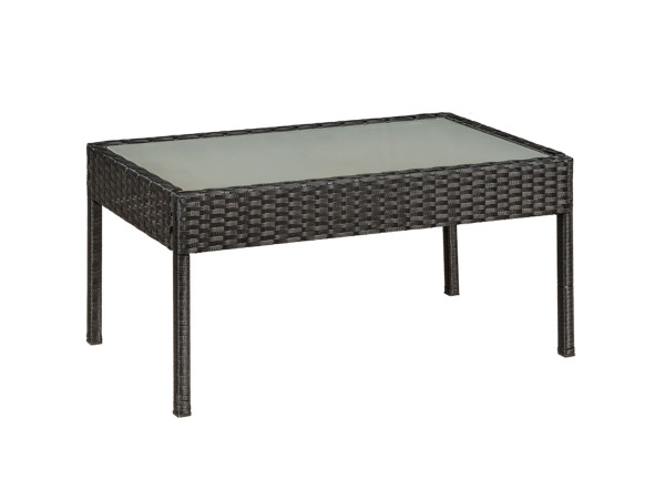 Loungeset Trinidad - Polyrotan - Donkergrijs – foto 4 – kavel bij XL Auctions