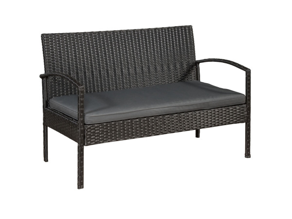 Loungeset Trinidad - Polyrotan - Donkergrijs – foto 10 – kavel bij XL Auctions