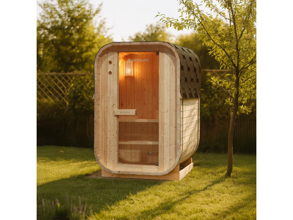 Barrelsauna Nolvik - Incl. Toebehoren - 120x128 x194 cm – foto 7 – kavel bij XL Auctions