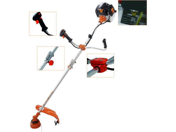 Bosmaaier / Kantenmaaier / Grastrimmer 2-in-1 - Benzine – foto 3 – kavel bij XL Auctions
