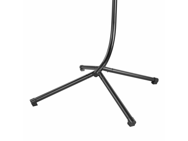 Polyrotan Hangstoel - Grijs - Incl. onderstel – foto 9 – kavel bij XL Auctions