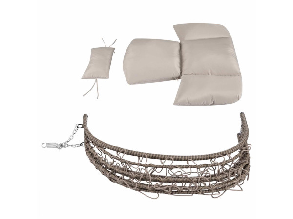 Polyrotan Hangstoel - Beige - Incl. onderstel – foto 13 – kavel bij XL Auctions