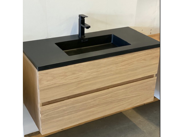 Casajoy Eiken badkamermeubel 100cm