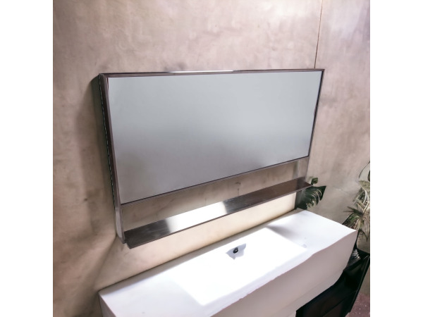 Casajoy RVS Spiegel met Planchet 120cm