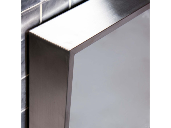 Casajoy RVS Spiegel met Planchet 100cm – foto 2 – kavel bij XL Auctions