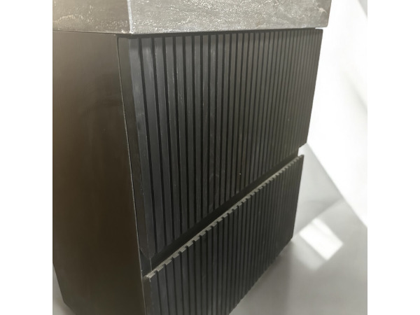 Casajoy Compact Badkamermeubel Zwart 50cm – foto 3 – kavel bij XL Auctions