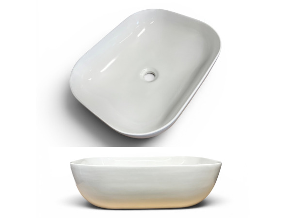Casajoy Keramische Waskom wit 49cm – foto 3 – kavel bij XL Auctions