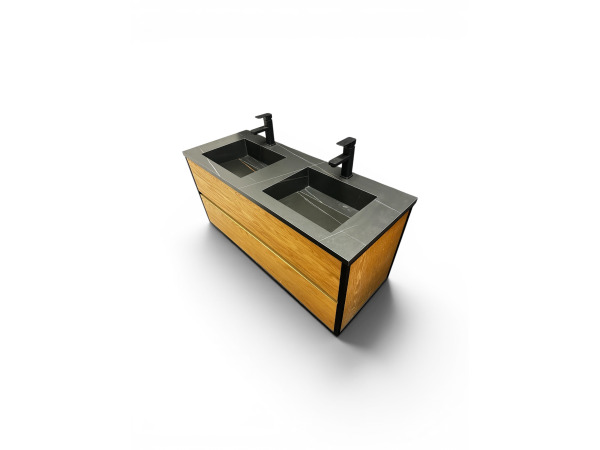 Casajoy Eiken badkamermeubel 120cm – foto 3 – kavel bij XL Auctions