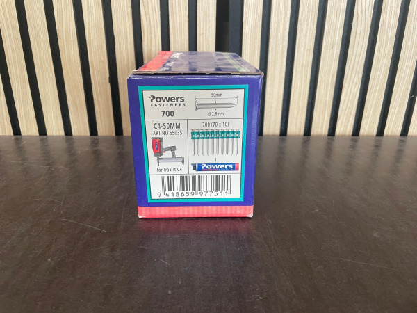 Powers Fasteners C4-50MM Nagels 50 mm – 700 stuks – foto 2 – kavel bij XL Auctions
