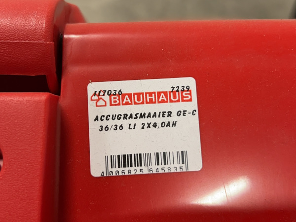 Einhell accu grasmaaier GE-CM 36/36 Li kit – foto 9 – kavel bij XL Auctions