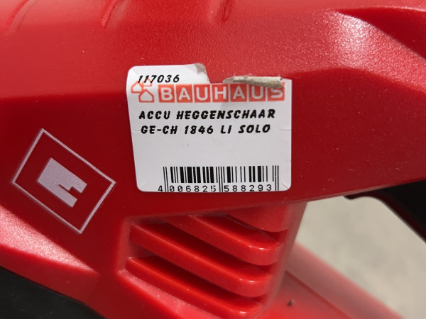 Einhell accu heggenschaar 18V body GC-CH 1846 Li-Solo – foto 8 – kavel bij XL Auctions