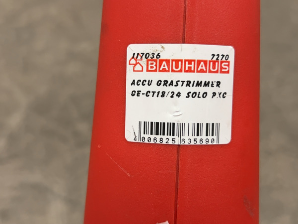 Einhell accu grastrimmer 18V body GC-CT 18/24 Li P Solo – foto 7 – kavel bij XL Auctions