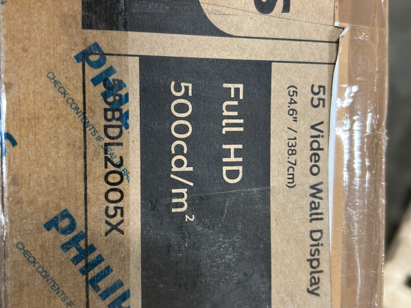 Philips display 55" 55BDL2005X – foto 6 – kavel bij XL Auctions