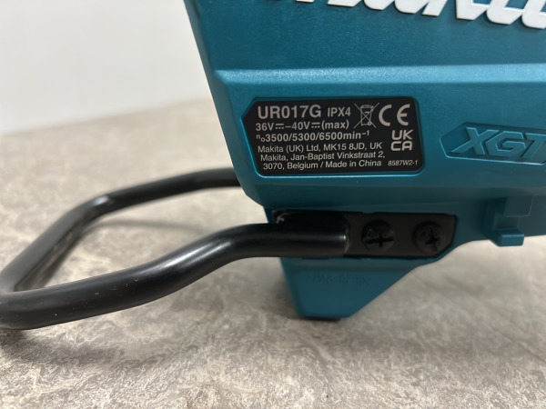 Makita accu bosmaaier 40V body UR017GZ – foto 10 – kavel bij XL Auctions
