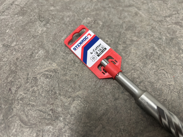 Stenroc betonboor ø18x1000mm SDS-Plus 4-Cutter – foto 3 – kavel bij XL Auctions