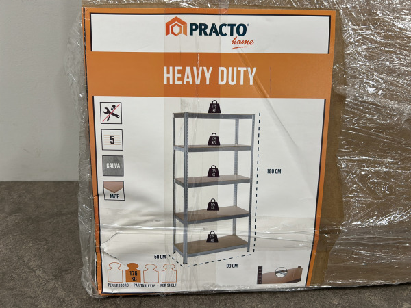 Practo stellingkast Heavy Duty – foto 2 – kavel bij XL Auctions