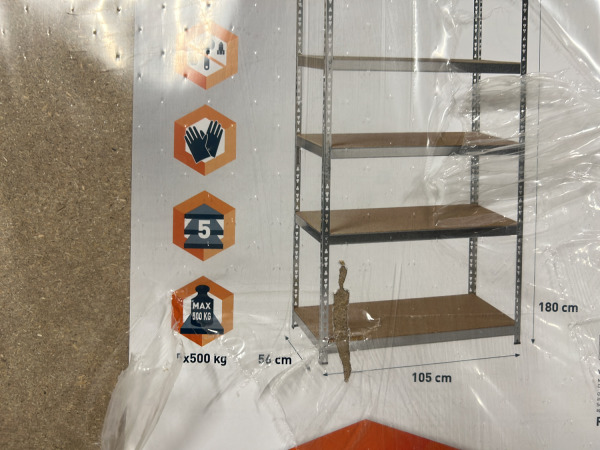 Practo stellingkast Heavy Duty 870 – foto 4 – kavel bij XL Auctions