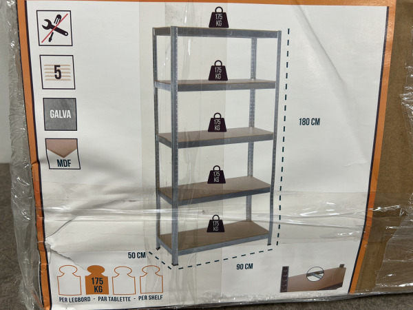 Practo stellingkast Heavy Duty – foto 3 – kavel bij XL Auctions