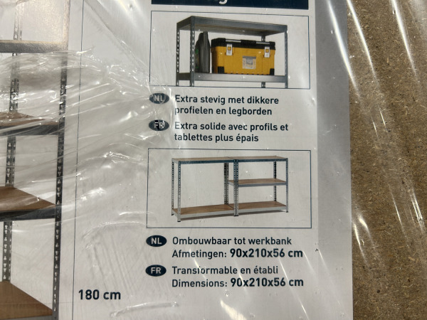 Practo stellingkast Heavy Duty 870 – foto 5 – kavel bij XL Auctions