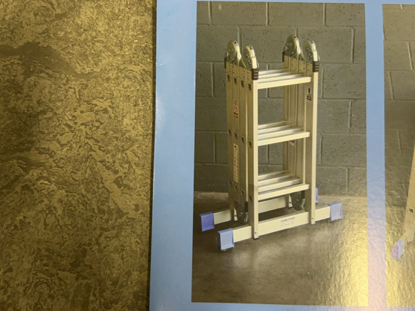 Alumexx multi-vouwladder 4x3 treden – foto 5 – kavel bij XL Auctions
