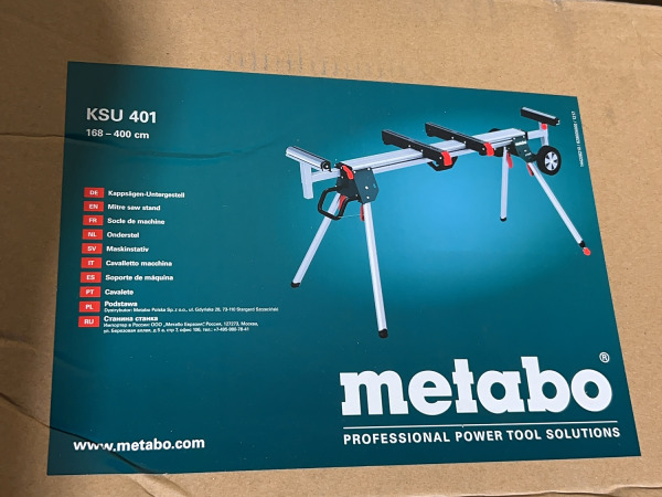 Metabo onderstel KSU 401 – foto 5 – kavel bij XL Auctions