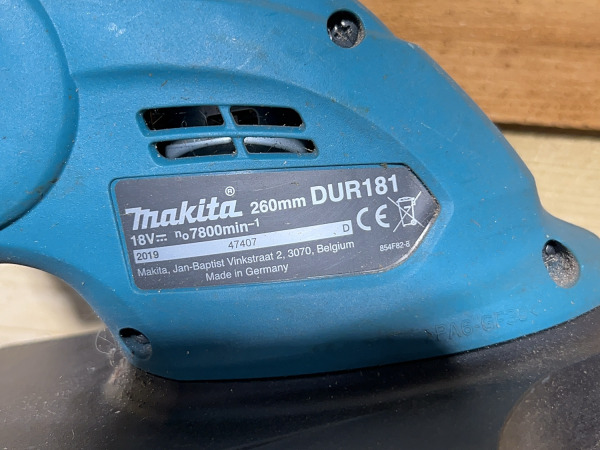 Makita trimmer DUR181Z LXT 18V body – foto 4 – kavel bij XL Auctions