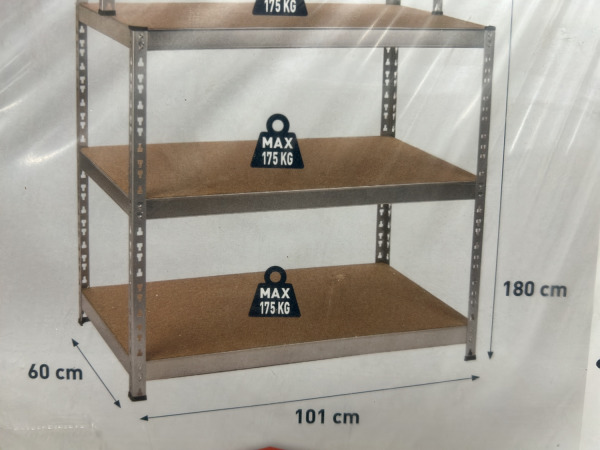 6x Practo stellingkast Heavy Duty 860 – foto 4 – kavel bij XL Auctions