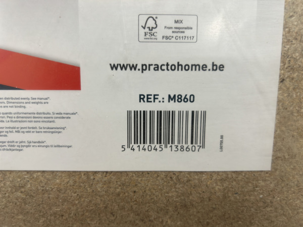 6x Practo stellingkast Heavy Duty 860 – foto 6 – kavel bij XL Auctions