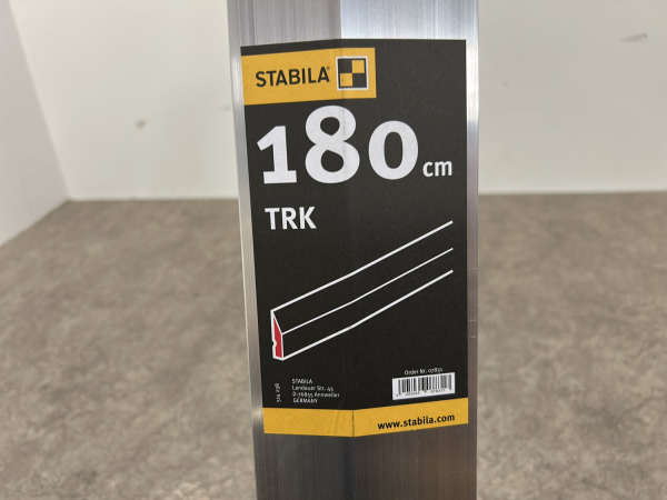 3x Stabila afreilat / stukadoorsrij aluminium 180cm TRK – foto 4 – kavel bij XL Auctions