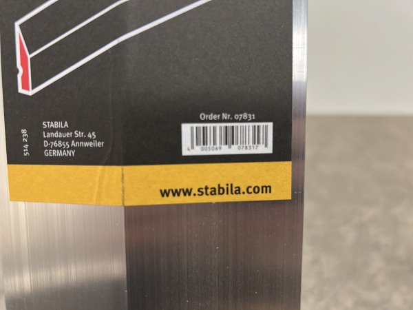 3x Stabila afreilat / stukadoorsrij aluminium 180cm TRK – foto 5 – kavel bij XL Auctions