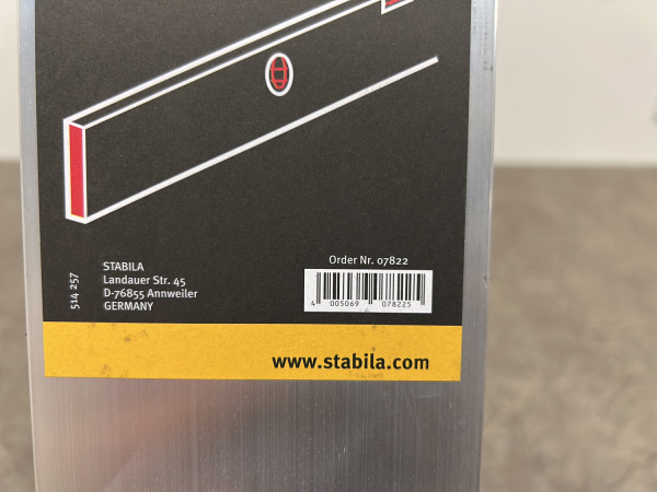 4x Stabila afrijlat 150cm met 2 libellen AL-2L – foto 7 – kavel bij XL Auctions