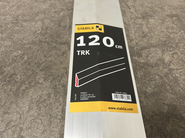 5x Stabila afrijlat 120cm trapeziumprofiel TRK – foto 5 – kavel bij XL Auctions
