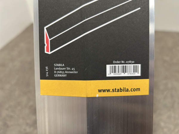 5x Stabila afrijlat 120cm trapeziumprofiel TRK – foto 6 – kavel bij XL Auctions