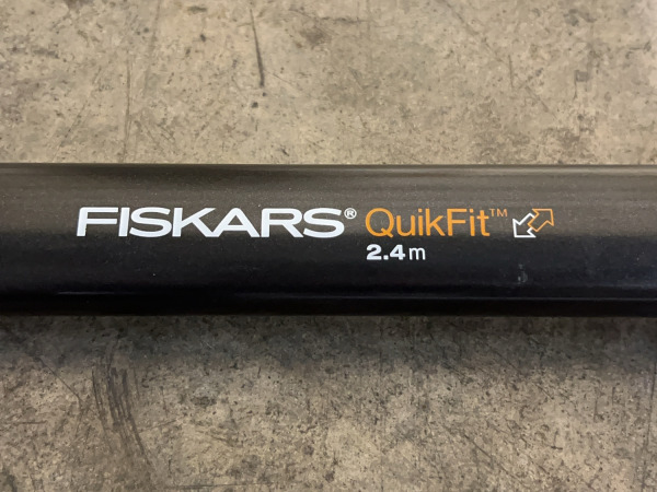 2x Fiskars telescoopsteel Quickfit 140-240cm – foto 3 – kavel bij XL Auctions