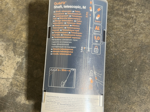 2x Fiskars telescoopsteel Quickfit 140-240cm – foto 5 – kavel bij XL Auctions