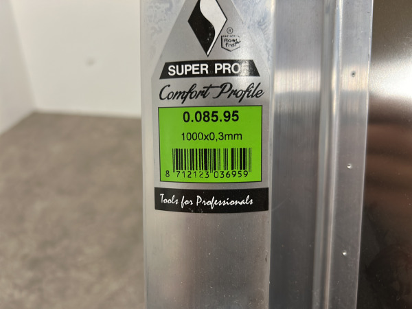2x Super prof spackmes 0,3x140x1000mm Comfort Profile – foto 6 – kavel bij XL Auctions