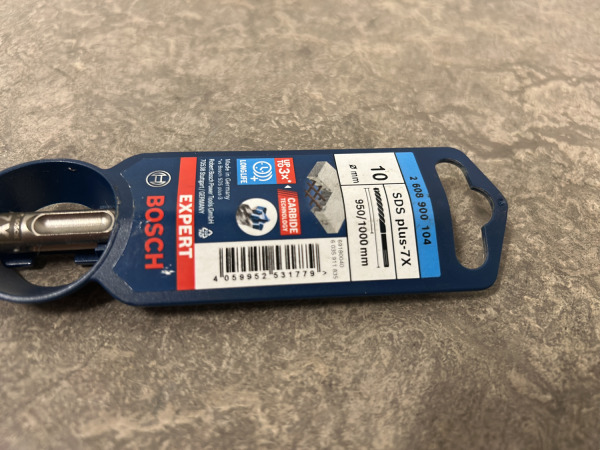 2x Bosch hamerboor ø10x1000mm SDS plus-7X – foto 4 – kavel bij XL Auctions