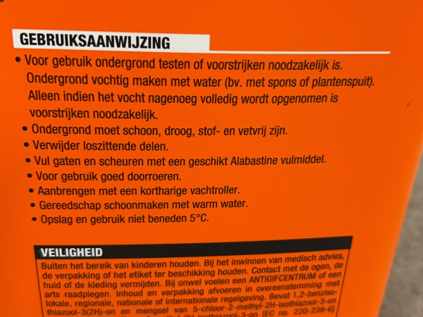 Alabastine rolbare voorstrijk en structuur verf – foto 4 – kavel bij XL Auctions