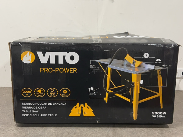 Vito zaagtafel ø315mm met afschuining Pro-Power – foto 6 – kavel bij XL Auctions