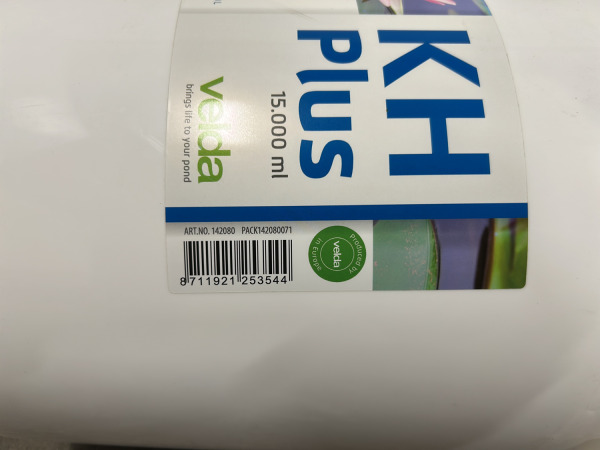 2x Velda waterverbetering 15000ml KH Plus – foto 4 – kavel bij XL Auctions