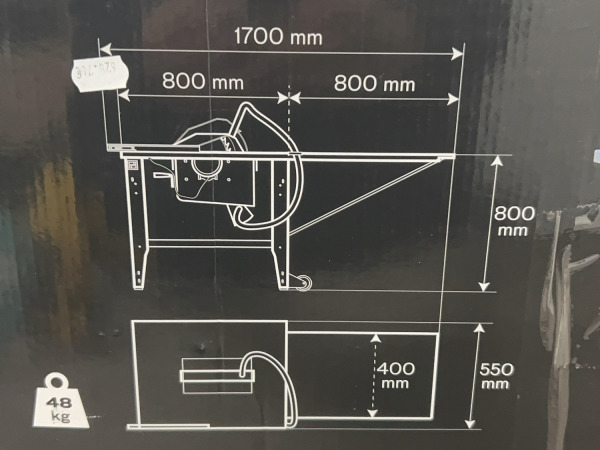 Vito zaagtafel ø315mm met afschuining Pro-Power – foto 9 – kavel bij XL Auctions