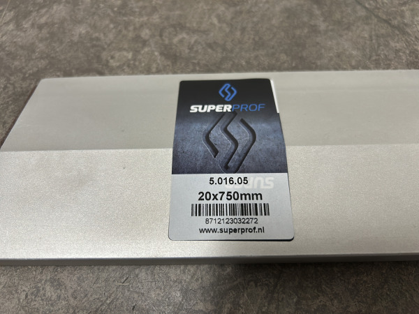 Super prof hoekwandrij 750mm trapeziumprofiel – foto 5 – kavel bij XL Auctions